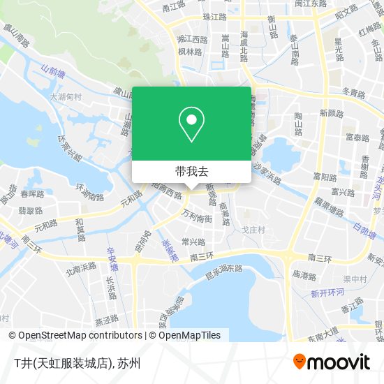 T井(天虹服装城店)地图