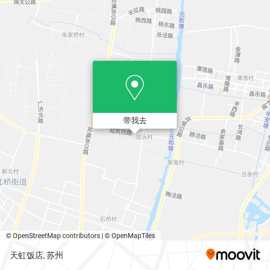 天虹饭店地图