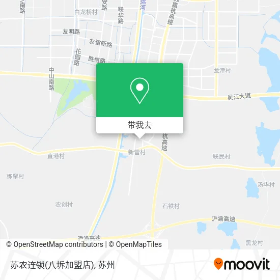 苏农连锁(八坼加盟店)地图