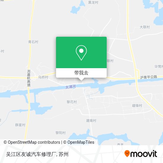吴江区友诚汽车修理厂地图