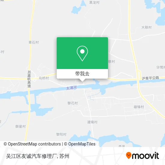 吴江区友诚汽车修理厂地图