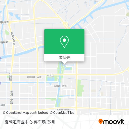 夏驾汇商业中心-停车场地图