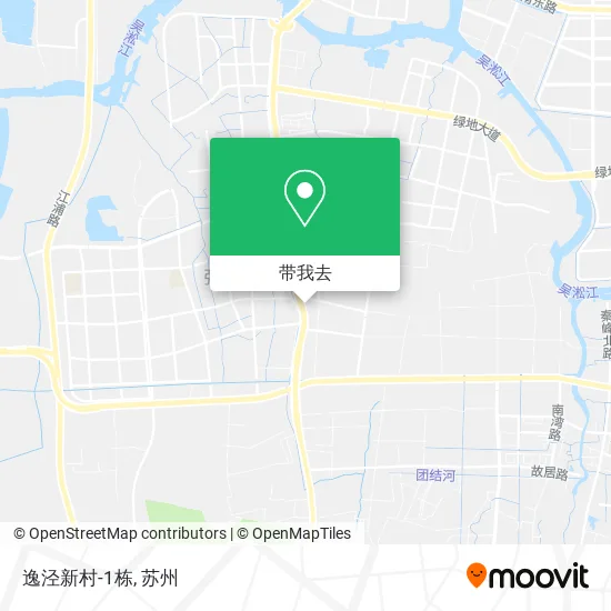 逸泾新村-1栋地图