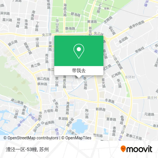 漕泾一区-53幢地图