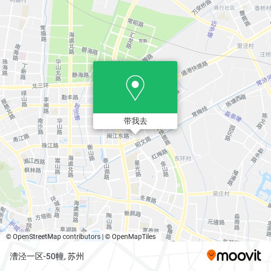 漕泾一区-50幢地图