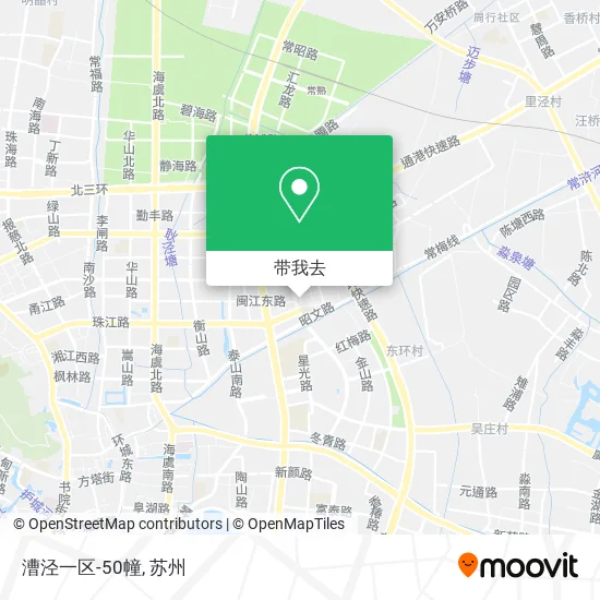 漕泾一区-50幢地图