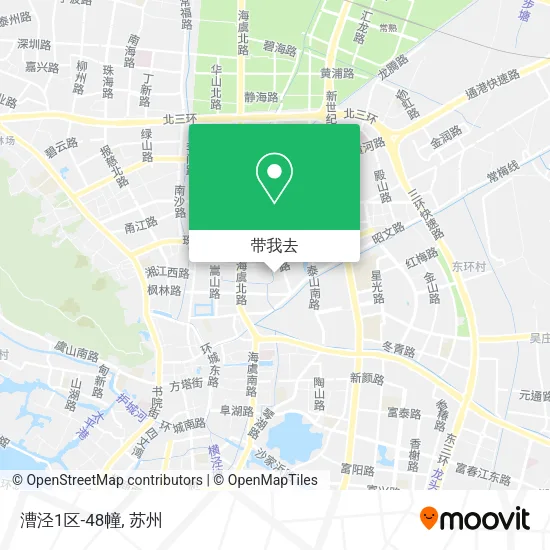 漕泾1区-48幢地图