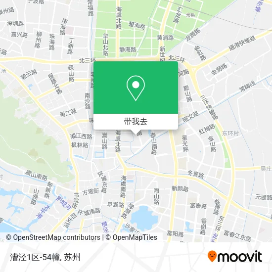 漕泾1区-54幢地图