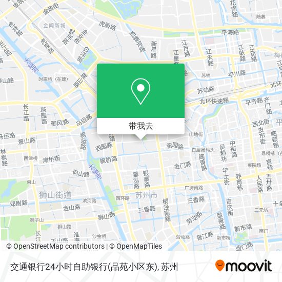 交通银行24小时自助银行(品苑小区东)地图