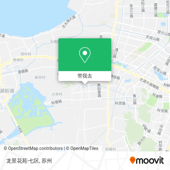 龙景花苑-七区地图