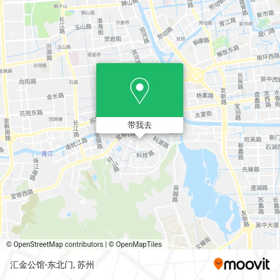 汇金公馆-东北门地图