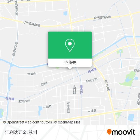 汇利达五金地图