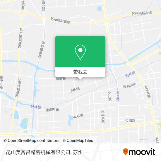 昆山美富昌精密机械有限公司地图