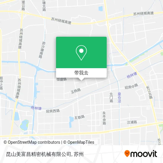 昆山美富昌精密机械有限公司地图