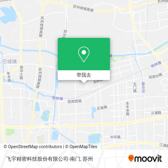 飞宇精密科技股份有限公司-南门地图