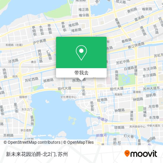 新未来花园泊爵-北2门地图