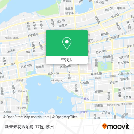 新未来花园泊爵-17幢地图