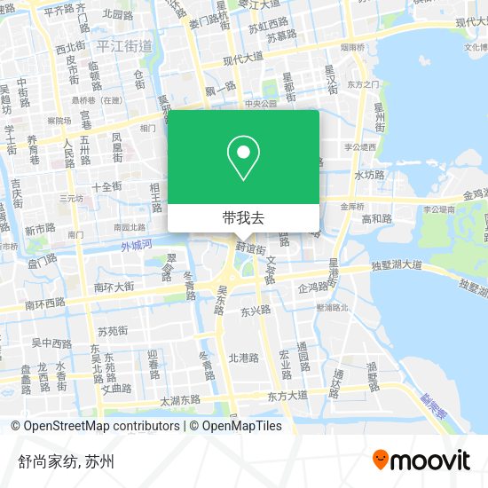 舒尚家纺地图