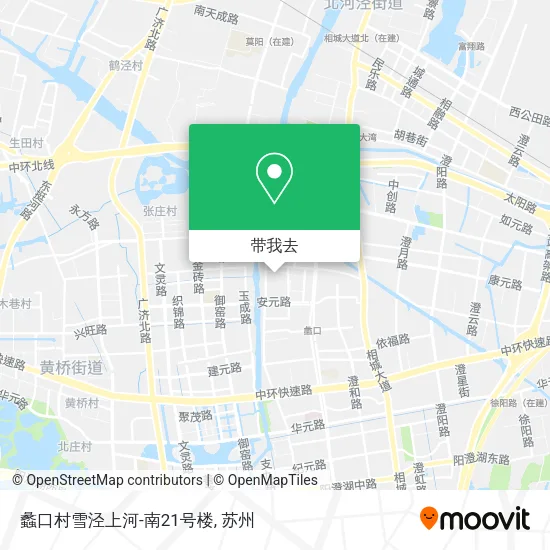 蠡口村雪泾上河-南21号楼地图