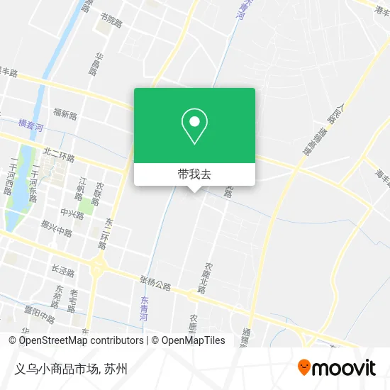 义乌小商品市场地图