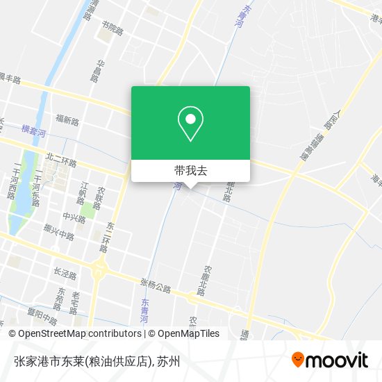 张家港市东莱(粮油供应店)地图