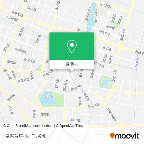 皇家首座-东1门地图