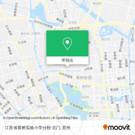 江苏省黄桥实验小学分校-北门地图