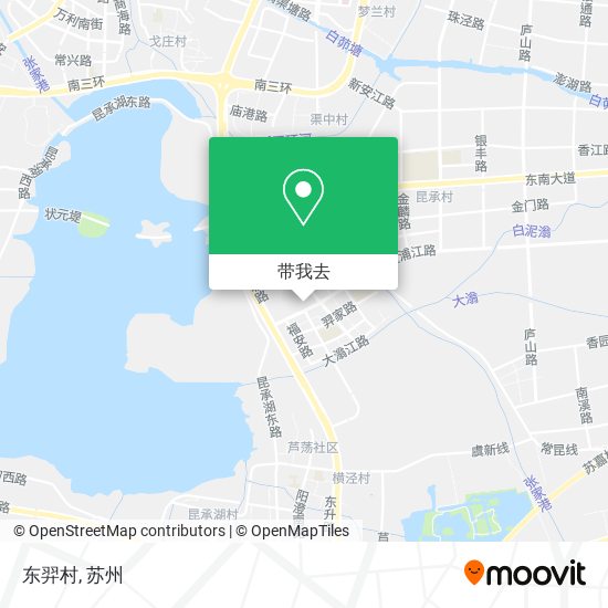 东羿村地图