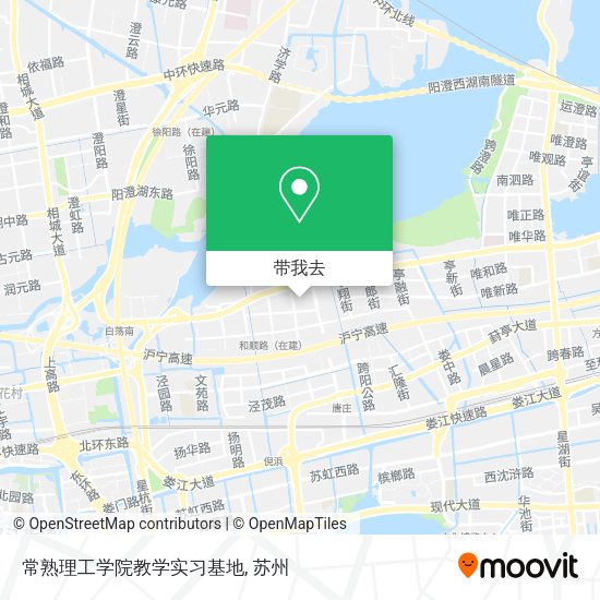 常熟理工学院教学实习基地地图
