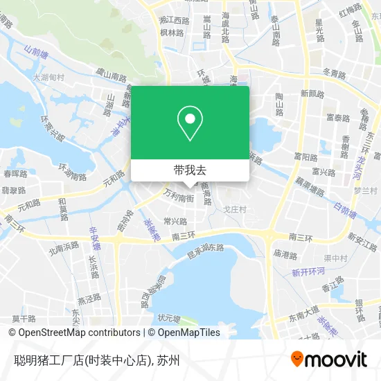聪明猪工厂店(时装中心店)地图
