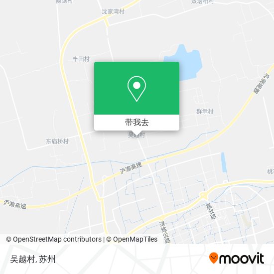 吴越村地图