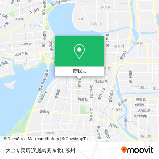 大金专卖店(吴越岭秀东北)地图