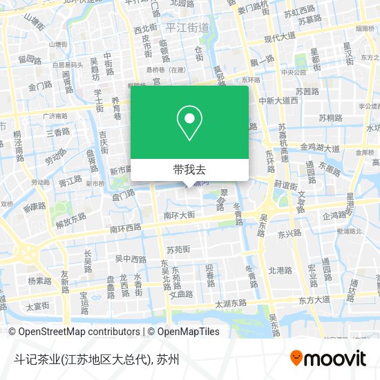 斗记茶业(江苏地区大总代)地图