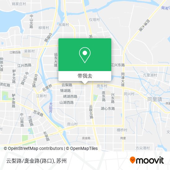 云梨路/庞金路(路口)地图