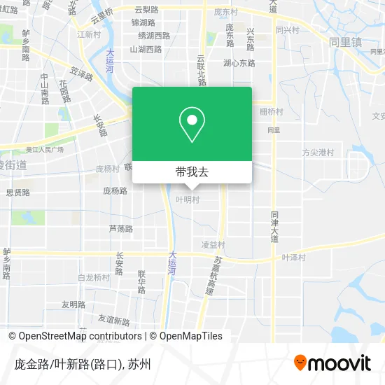 庞金路/叶新路(路口)地图