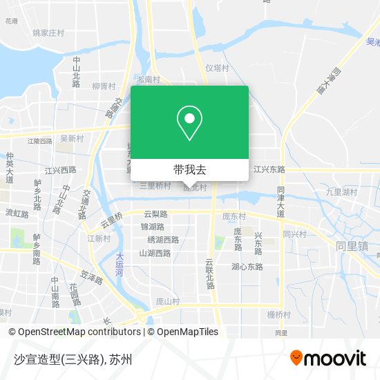 沙宣造型(三兴路)地图