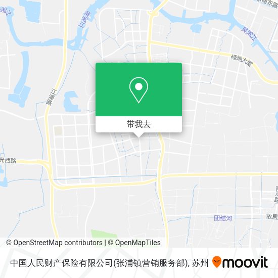 中国人民财产保险有限公司(张浦镇营销服务部)地图