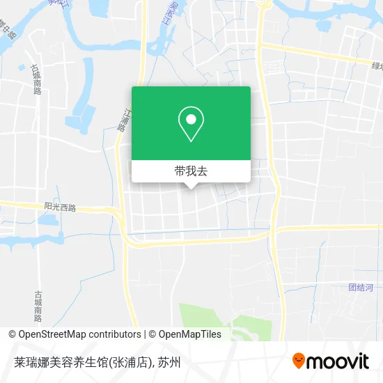 莱瑞娜美容养生馆(张浦店)地图