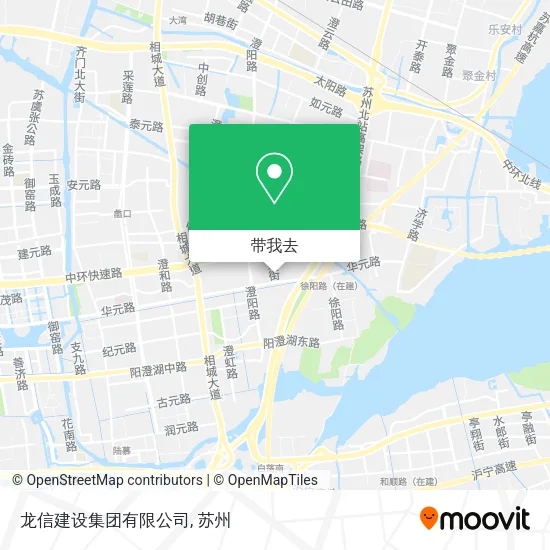 龙信建设集团有限公司地图