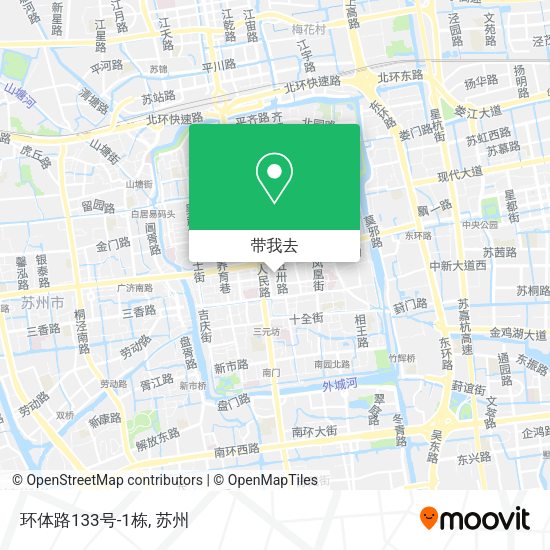 环体路133号-1栋地图