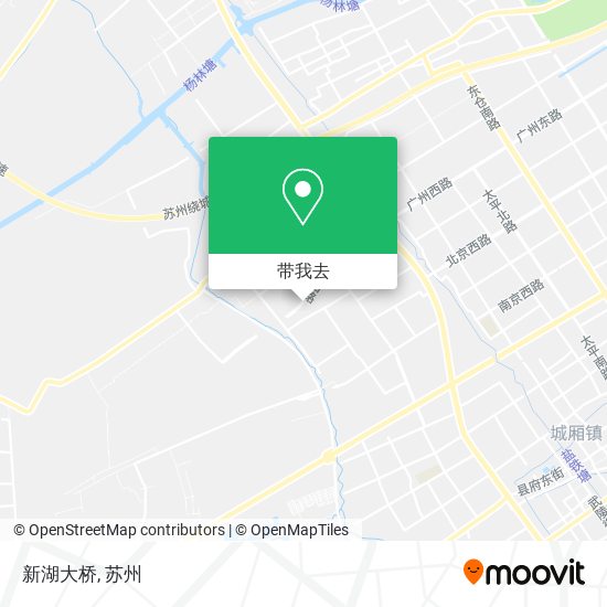 新湖大桥地图