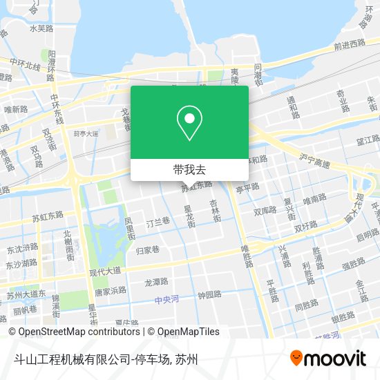 斗山工程机械有限公司-停车场地图