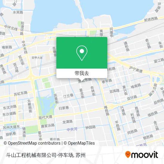 斗山工程机械有限公司-停车场地图