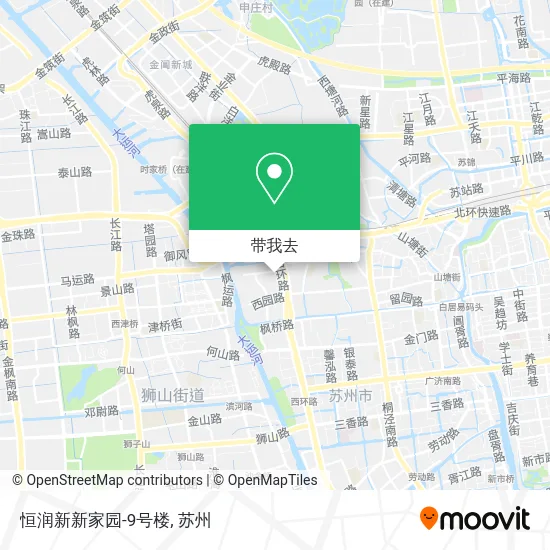 恒润新新家园-9号楼地图