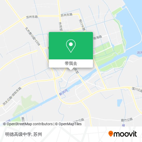 明德高级中学地图