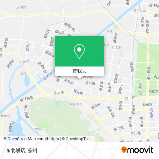 东北饼店地图