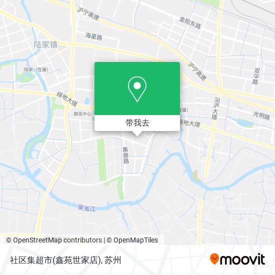 社区集超市(鑫苑世家店)地图