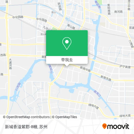 新城香溢紫郡-8幢地图