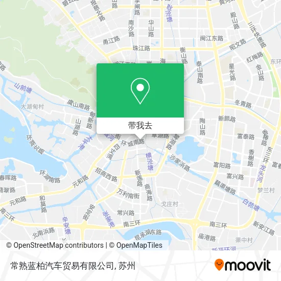 常熟蓝柏汽车贸易有限公司地图