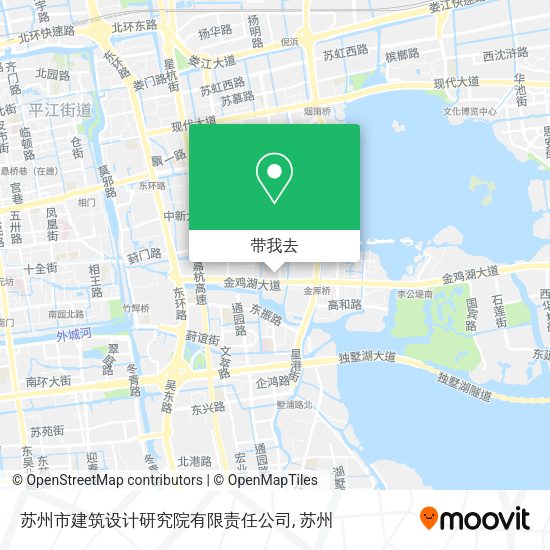 苏州市建筑设计研究院有限责任公司地图